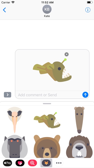 Animals Sticker Collection screenshot 3