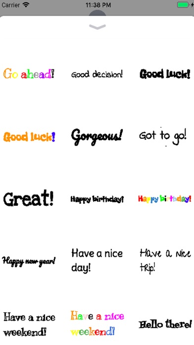 Silly Fonts Stickers screenshot 2