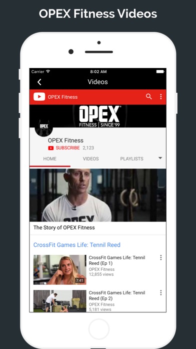 OPEX Fitness screenshot 2