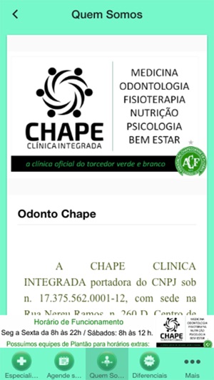 Chape Clínica Integrada(圖4)-速報App