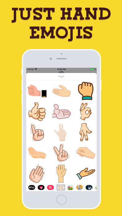 Just Hand Emojis screenshot 3