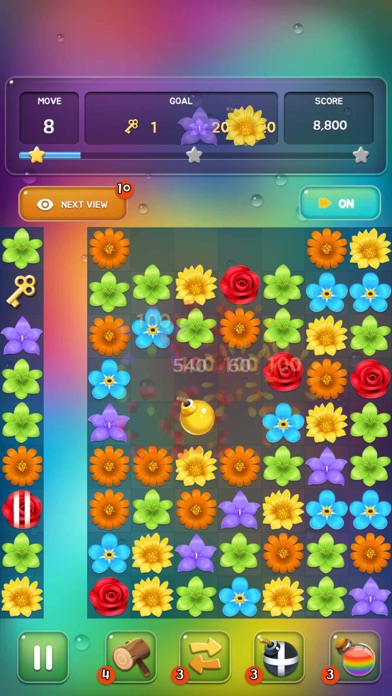 Flower Match Puzzle screenshot 2