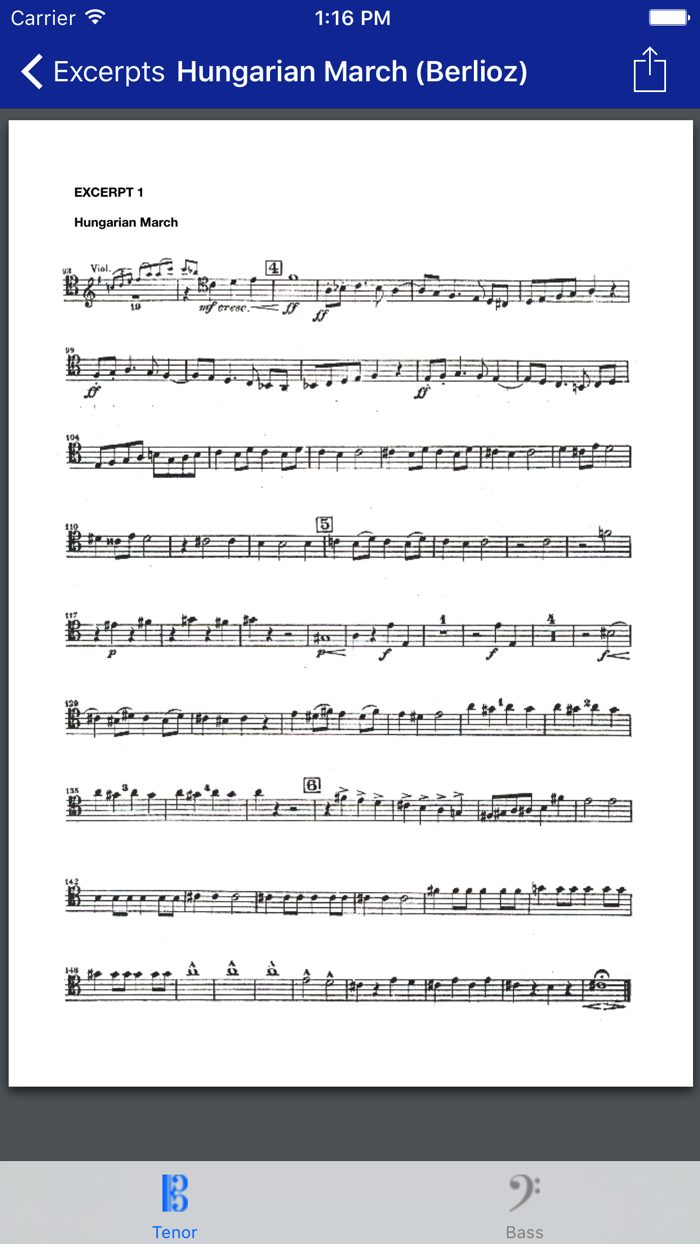 Trombone Excerpts