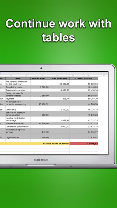 financial tracker pro tables app price drops financial tracker