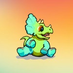 Baby Dinosaur Stickers - Cute