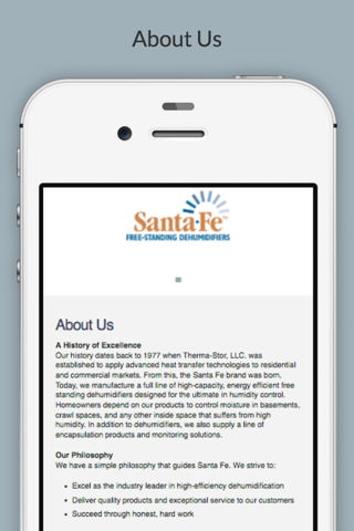 Santa Fe Service App screenshot 3