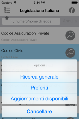 Legislazione Italiana (Leggi) screenshot 2