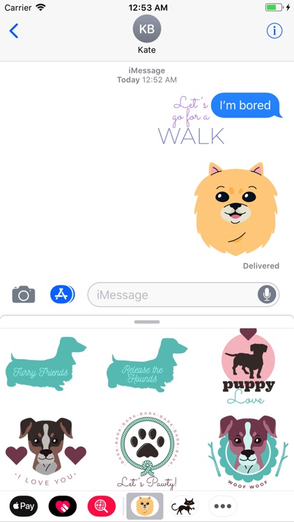 Woofpack Dog Stickers