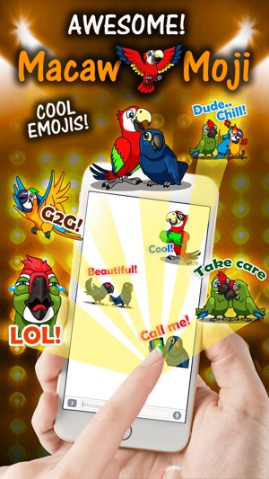 MacawMoji - Parrot Emojis