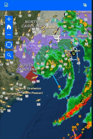 Hurricane Tracker Pro - náhled