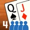 Full-featured, ad-supported pinochle app for iPhone, iPad, and iPod touch