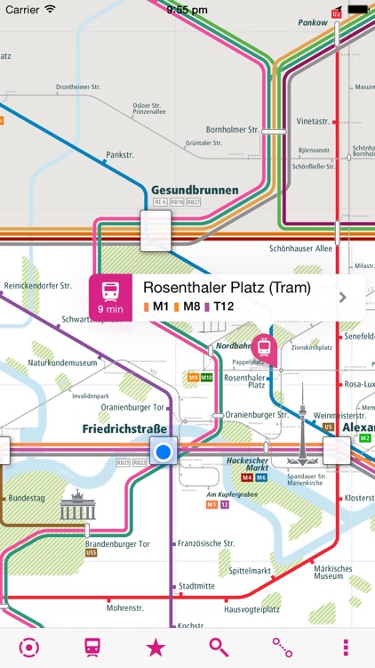 Berlin Rail Map Lite