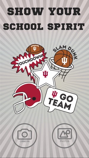 Indiana Hoosiers Selfie Stickers(圖1)-速報App