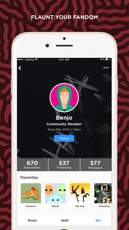 Clique Amino for Twenty One Pilots