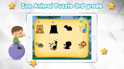 Zoo Animal Puzzle 3rd grade screenshot 2