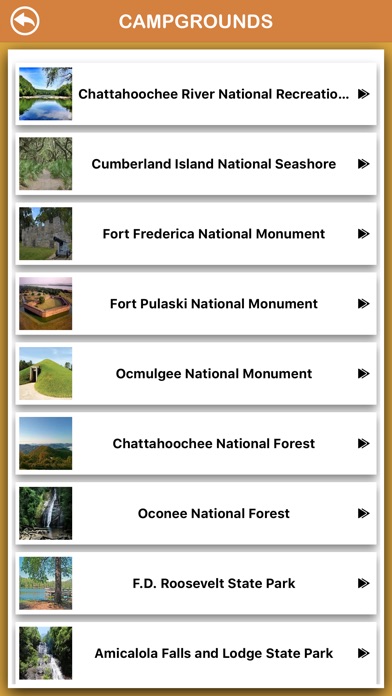 Georgia National Parks screenshot 3