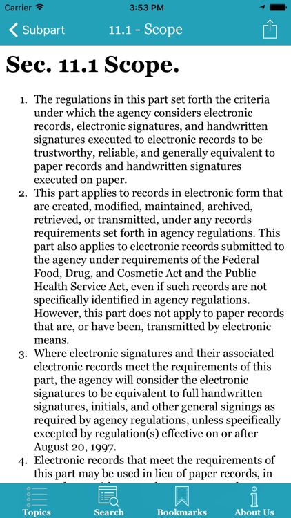 21 CFR Part 11