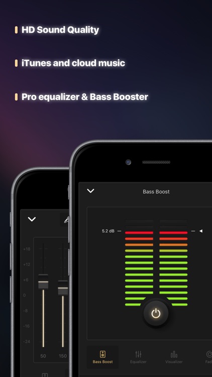 Equalizer+ HD music player screenshot-0