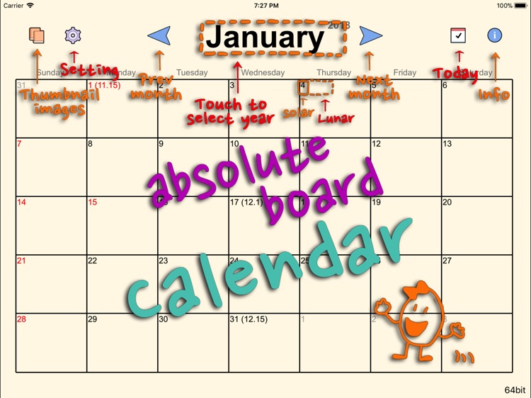 Absolute Board Calendar Free