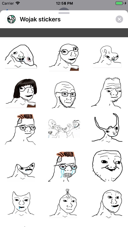 Wojak stickers pack