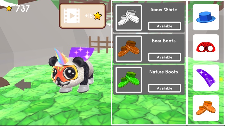 Panda Combo Rainbow Unicorn