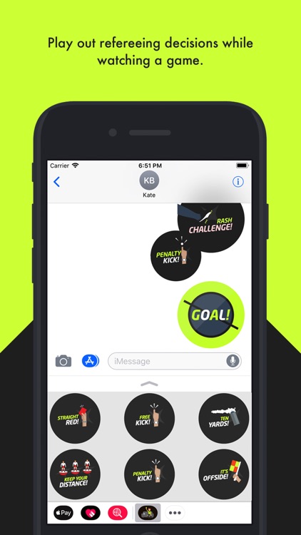 FootieTalks Sofa Referee