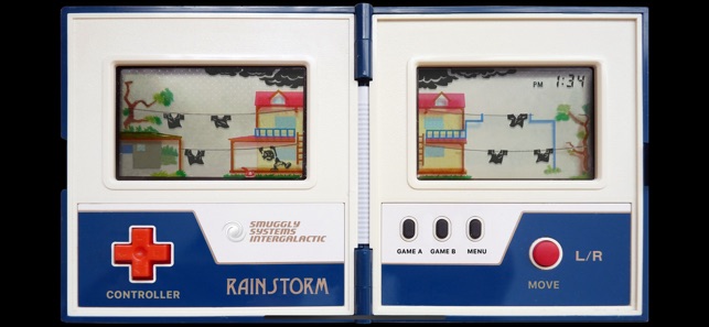 Rain Storm LCD