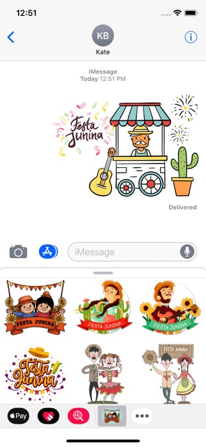 Festa Junina Festival Stickers(圖2)-速報App