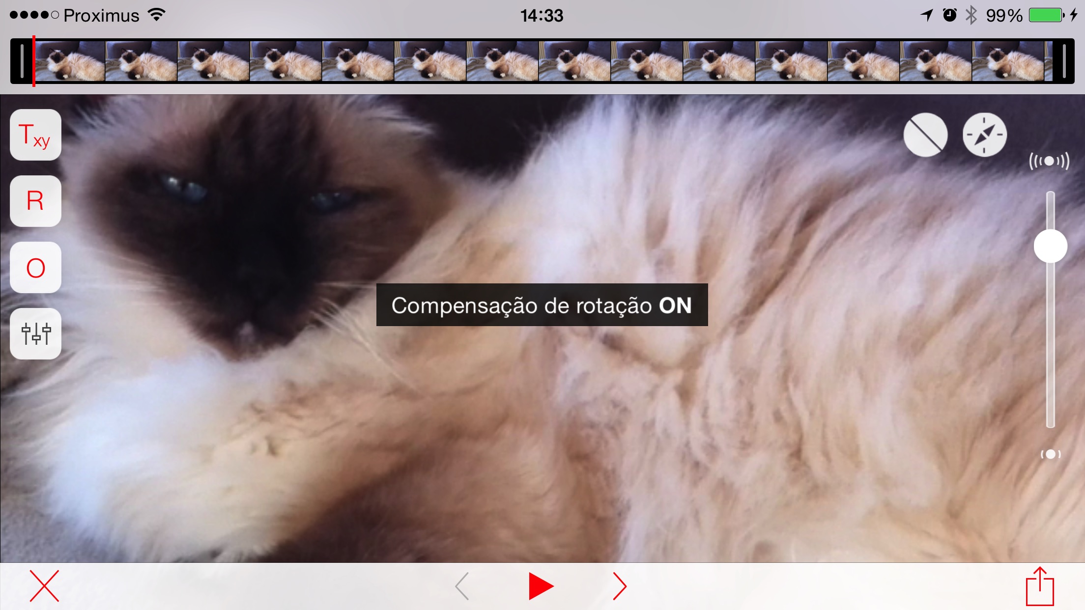 Screenshot do app Emulsio