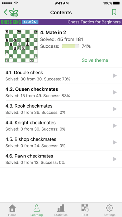 How to cancel & delete Chess Tactics for Beginners from iphone & ipad 4