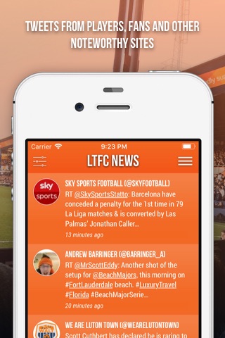 LTFC News App screenshot 4