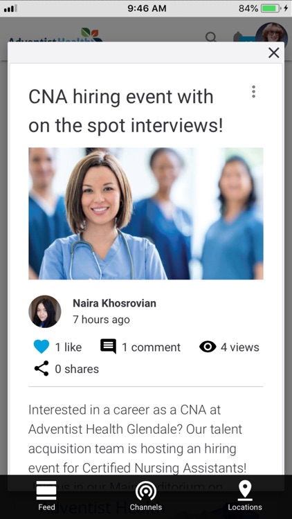 Adventist Health ONE Channel