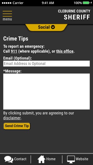 Cleburne County Sheriff AR(圖5)-速報App