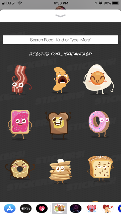 200 Animated Food Stickers screenshot 2