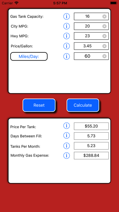 How to cancel & delete Gas Expense Calculator from iphone & ipad 2