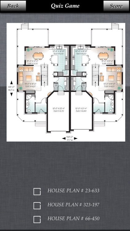 Duplex - House Plans