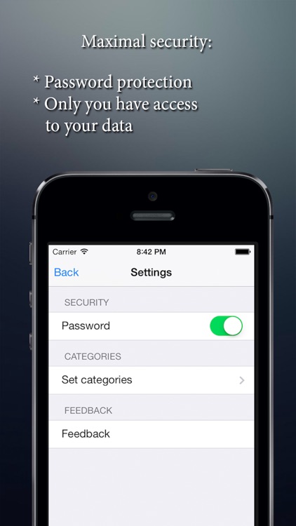 Safebook - saver personal data