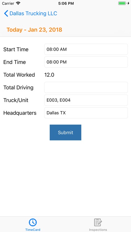 TCompliance Driver App