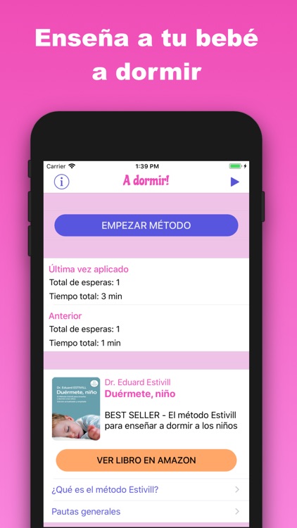 Método Estivill - Dormir bebé