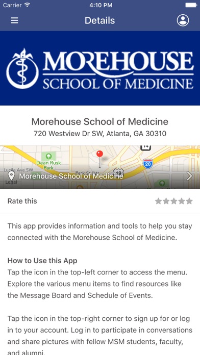 Morehouse School of Medicine screenshot 2