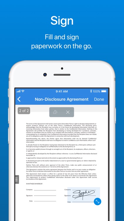 SignEasy - Sign and Fill Docs screenshot-0
