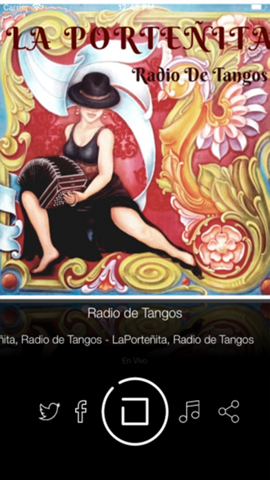 La Porteñita, Radio de tangos screenshot 2