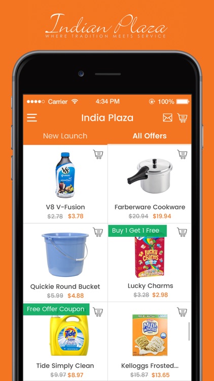 INDIAN PLAZA_SHOPPING LIST