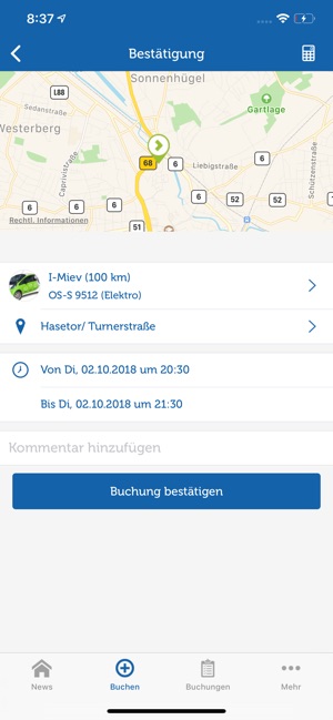 Stadtteilauto Osnabrück(圖4)-速報App