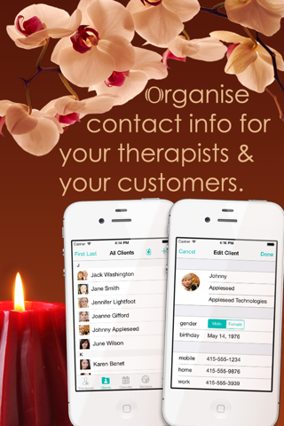 Massage Therapy Appointment Manager screenshot 2
