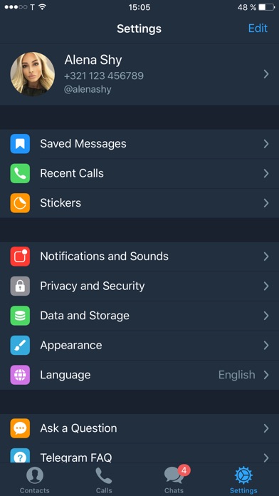 telegram x app store