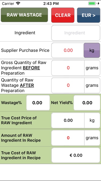 Yield costing (made simple)