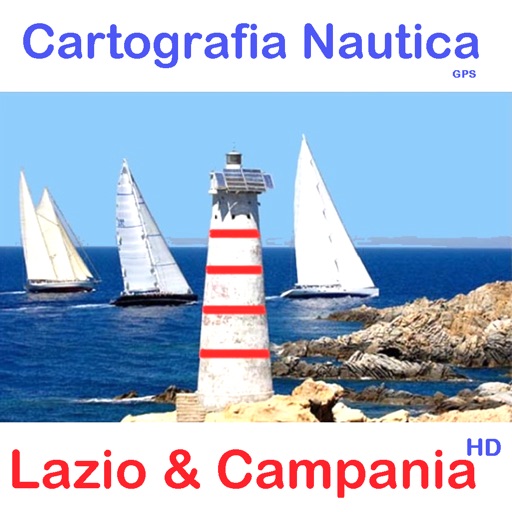 Marine : Lazio & Campania HD - GPS chart Navigator icon