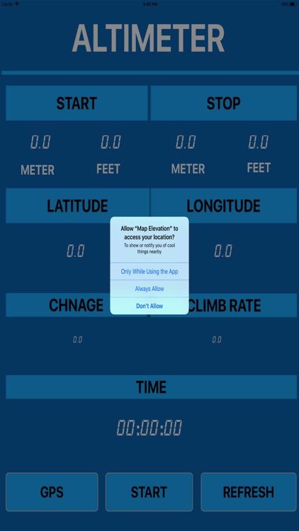 Altitude - Map Elevation