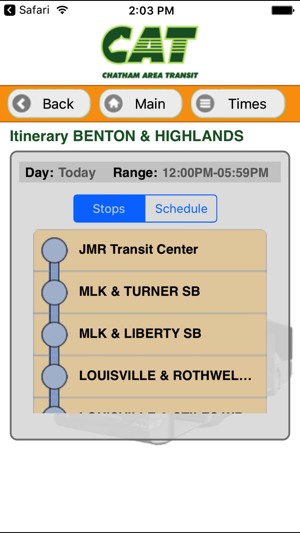 CAT Chatham Area Transit App(圖4)-速報App